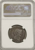 【希少性】★★★☆ 古代共和制ローマ 36BC クレオパトラ7世/マルクス・アントニウス テトラドラクマ銀貨 Ch F5/5,2/5 scraches:3958175-011